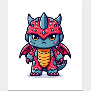 Chibi little kaiju Posters and Art